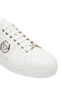 Philipp Plein - PHILIPP PLEIN Sneakersy PAES USC0768 PLE005N01 Biały. Kolor: biały. Materiał: skóra #5
