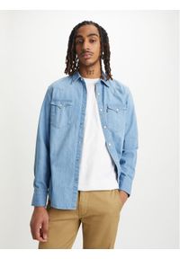 Levi's® Koszula Barstow 857440047 Niebieski Regular Fit. Kolor: niebieski