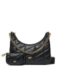 DKNY Torebka Betty R34EBB22 Czarny. Kolor: czarny. Materiał: skórzane #5