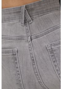 Vero Moda jeansy damskie medium waist. Kolor: szary #2