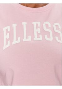 Ellesse T-Shirt Lanetto SGR17855 Różowy Regular Fit. Kolor: różowy. Materiał: bawełna