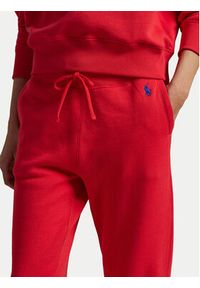 Polo Ralph Lauren Spodnie dresowe 211949978023 Czerwony Tapered Fit. Kolor: czerwony. Materiał: bawełna #5