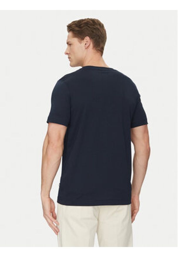 JOOP! T-Shirt 17 JJ-03Brisko 10017941 30044674 Granatowy Regular Fit. Kolor: niebieski. Materiał: bawełna