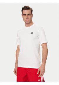 Adidas - adidas T-Shirt Trefoil Essentials JI8544 Biały Regular Fit. Kolor: biały. Materiał: bawełna #1