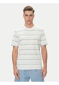 Jack & Jones - Jack&Jones T-Shirt Birk 12268437 Błękitny Standard Fit. Kolor: niebieski. Materiał: bawełna