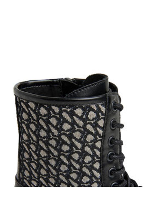 Pepe Jeans Botki PLS50505 Czarny. Kolor: czarny. Materiał: skóra