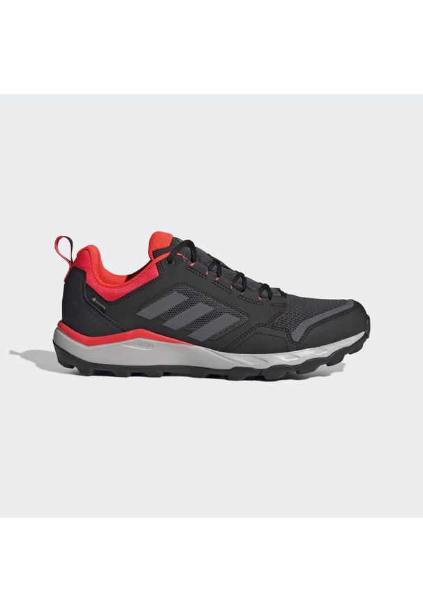 Buty do biegania męskie Adidas Tracerocker 2.0 GORE-TEX Trail Running. Kolor: wielokolorowy, czarny, szary. Materiał: materiał. Technologia: Gore-Tex. Sport: bieganie