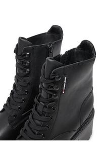 Tommy Jeans Trapery EN0EN02640 Czarny. Kolor: czarny. Materiał: skóra #2