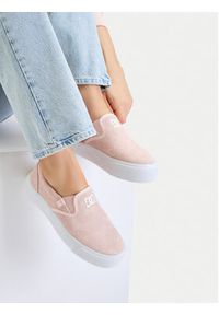 DC Shoes Tenisówki CEO-LEA-ZL-0010 Różowy. Kolor: różowy. Materiał: zamsz, skóra #8