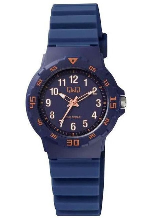 QQ Zegarek dla dzieci QQ VR19-018 niebieski pasek. Kolor: niebieski