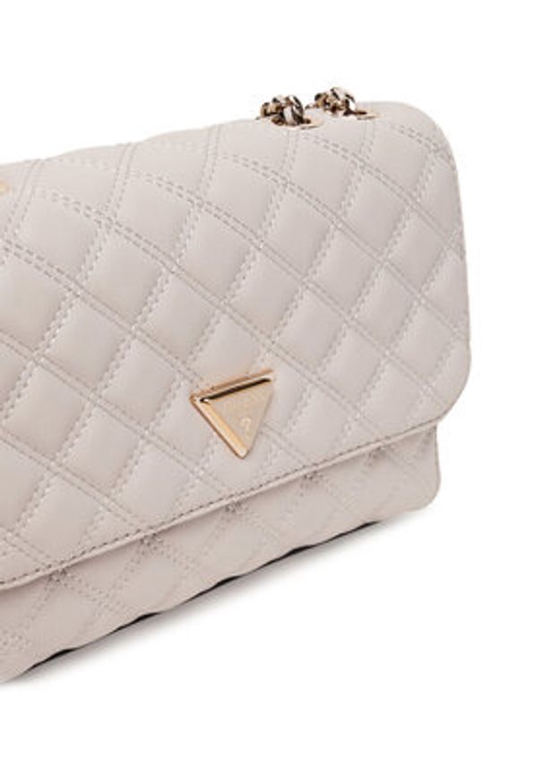 Guess Torebka Giully II HWQG96 73200 Szary. Kolor: szary. Materiał: skórzane