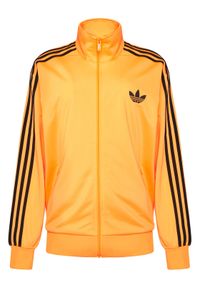 Adidas - adidas Bluza adicolor Classic Firebird JX7862 Żółty Loose Fit. Kolor: żółty. Materiał: syntetyk