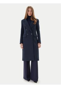 Maryley Płaszcz przejściowy 25IB807/01BL Granatowy Regular Fit. Kolor: niebieski. Materiał: syntetyk #1