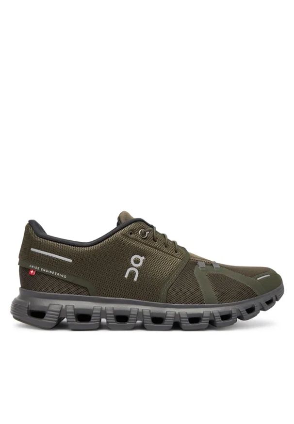 On Cloud 6 M Olive | Eclipse Sneakersy męskie. Kolor: zielony