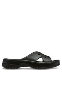 Crocs Klapki Classic Women's Cross Strap 210840 Czarny. Kolor: czarny