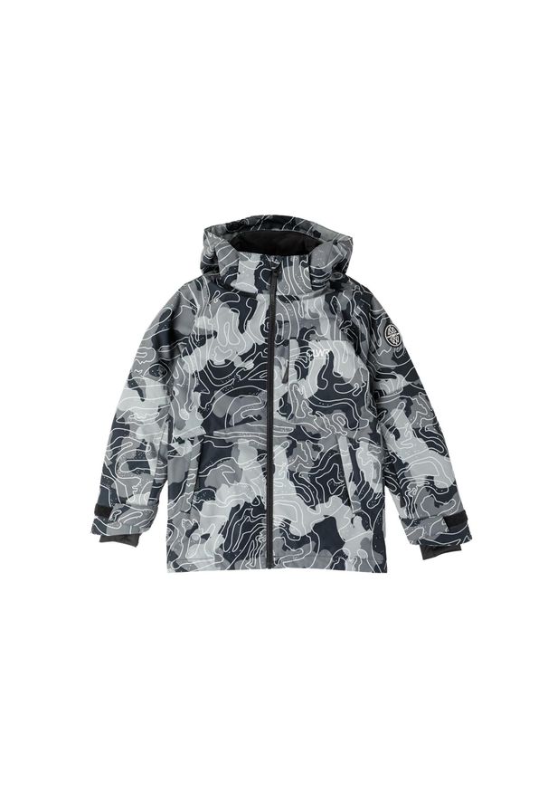 Kurtka narciarska dziecięca Colourwear Pow. Kolor: wielokolorowy, zielony, brązowy. Sezon: zima. Sport: narciarstwo