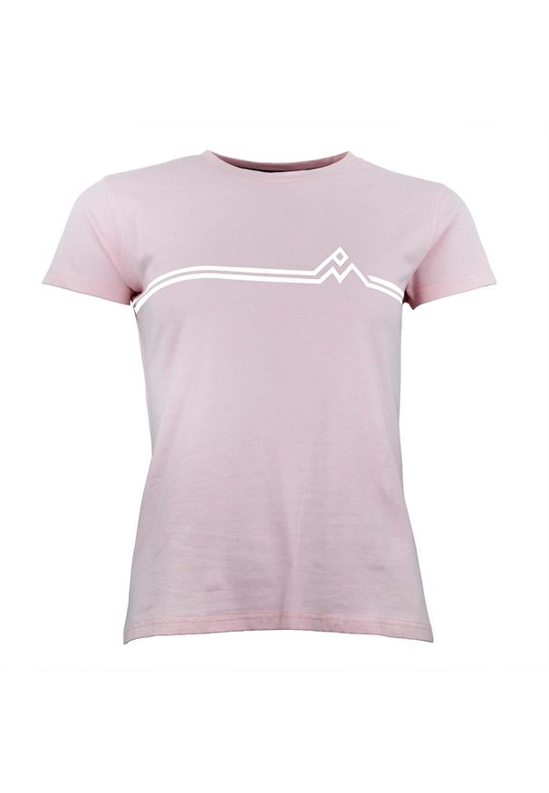 PEAK MOUNTAIN - Koszulka damska Peak Mountain Aurelie. Kolor: różowy. Sport: outdoor