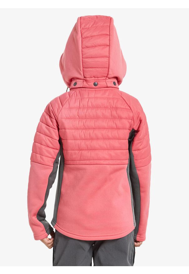 Kurtka dziewczęca Didriksons Nejlika Full Zip. Kolor: różowy