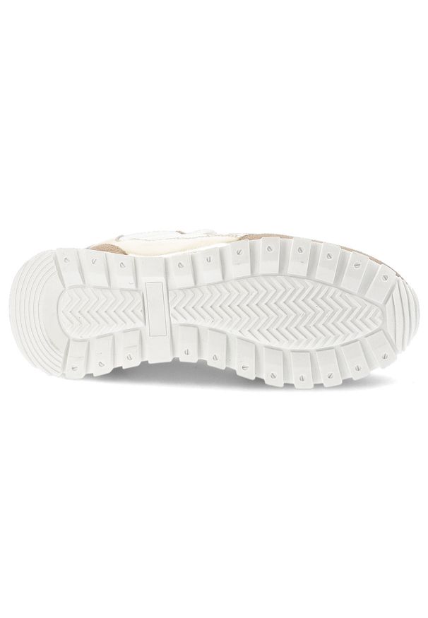 Białe Sneakersy Artiker Wygodne Sportowe Obuwie Damskie. Okazja: na co dzień. Kolor: biały. Materiał: materiał, skóra, zamsz. Szerokość cholewki: normalna