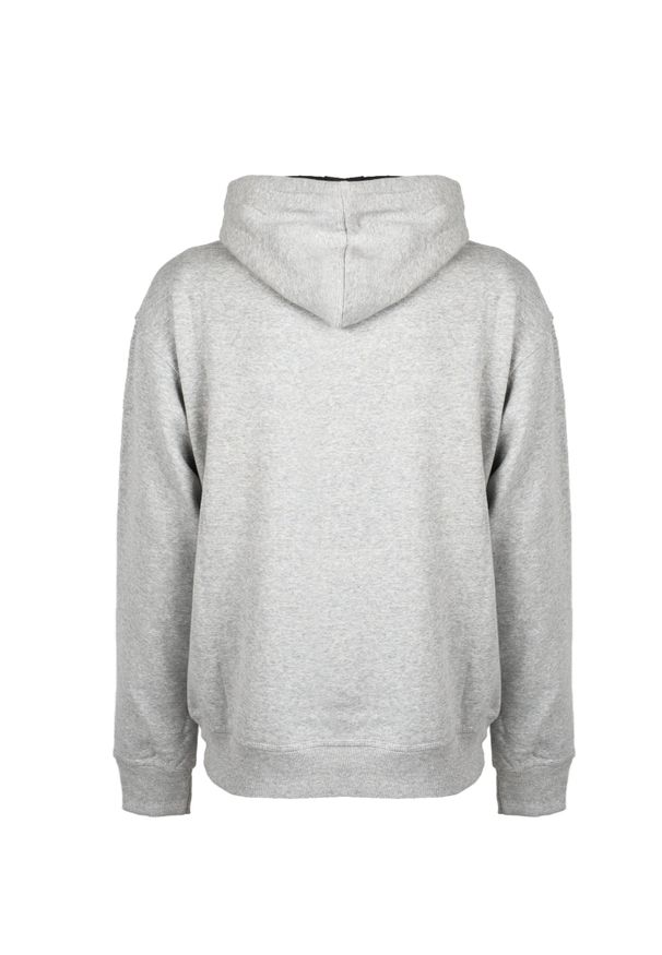 Champion Bluza "Hoodie" | HBGF89H586N9A | Mężczyzna | Szary. Okazja: na co dzień. Typ kołnierza: kaptur. Kolor: szary. Materiał: bawełna, poliester. Wzór: aplikacja. Styl: casual