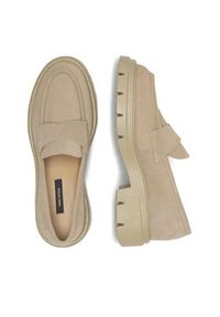 Gino Rossi Loafersy GRACE-E24-26372LM Beżowy. Kolor: beżowy. Materiał: skóra, zamsz #8