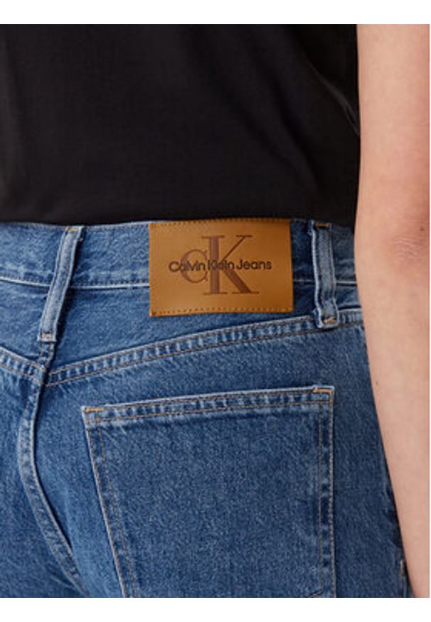 Calvin Klein Jeans Jeansy J20J225126 Niebieski Straight Fit. Kolor: niebieski