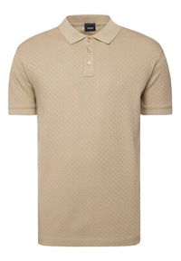 JOOP! Polo Roni 10100056 30100501 Brązowy Regular Fit. Typ kołnierza: polo. Kolor: brązowy. Materiał: bawełna #2