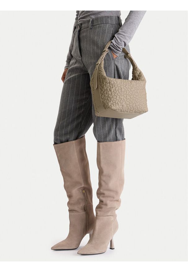 Tous - TOUS Torebka Puffy Bear 2002304943 Beżowy. Kolor: beżowy. Materiał: skórzane