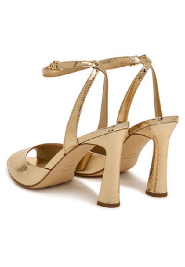 MICHAEL Michael Kors Sandały Rosie High 40S6RSHS1M Złoty. Kolor: złoty. Materiał: syntetyk, materiał