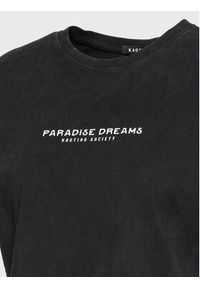 Kaotiko T-Shirt Paradise Dreams AL004-01-M002 Czarny Regular Fit. Kolor: czarny. Materiał: bawełna #2