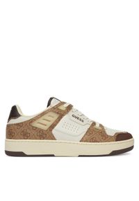 Guess Sneakersy FMJVIN LEL12 Beżowy. Kolor: beżowy. Materiał: skóra #1