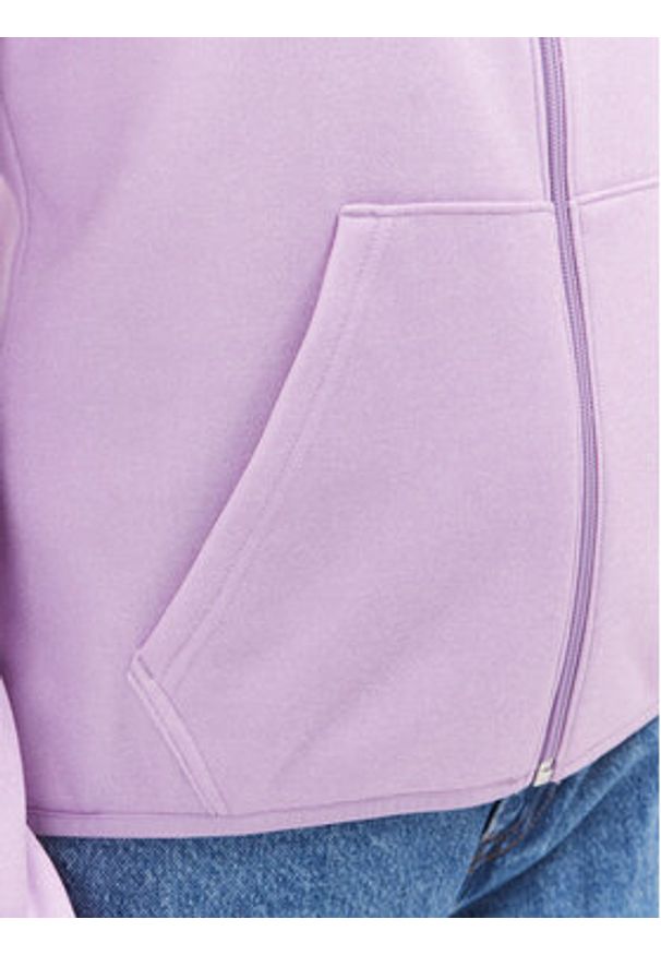 columbia - Columbia Polar Col Hike Tech Fleece FZ Fioletowy Regular Fit. Kolor: fioletowy. Materiał: syntetyk