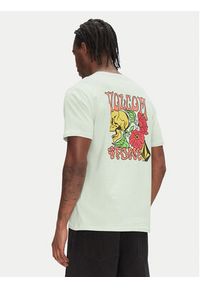 Volcom T-Shirt Tooflow A3512551 Zielony Classic Fit. Kolor: zielony. Materiał: bawełna #4