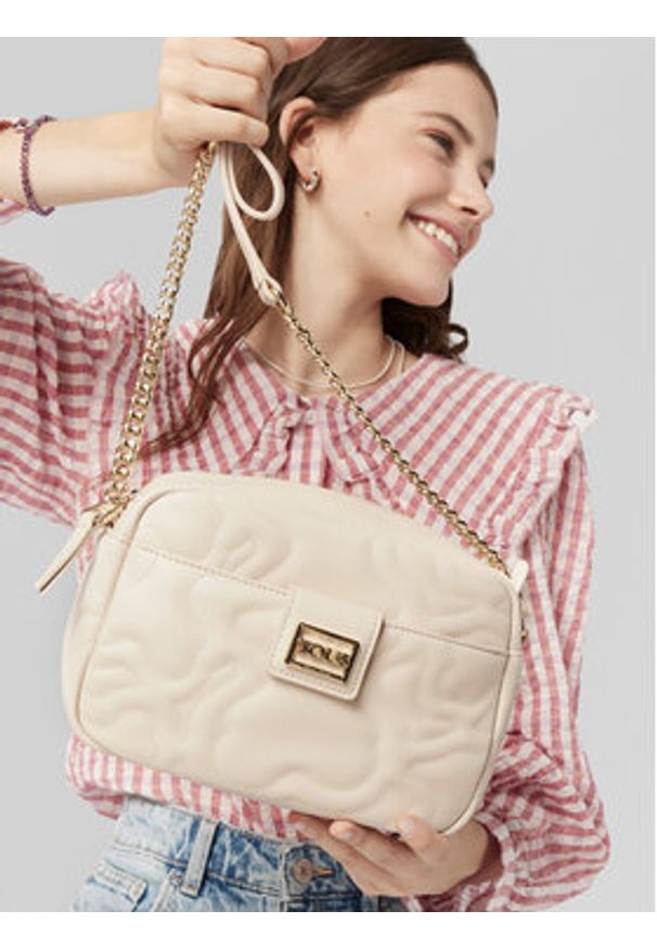 Tous - TOUS Torebka Bandolera-Reporter K Dream 2001577643 Écru. Kolor: kremowy. Materiał: skórzane