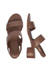 Gino Rossi - GINO ROSSI Sandały C-LP355740-1 Brązowy. Kolor: brązowy. Materiał: skóra #6