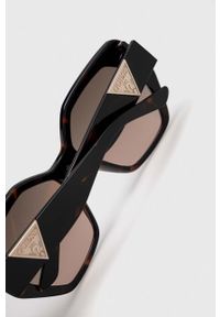 Guess okulary przeciwsłoneczne damskie kolor brązowy. Kolor: brązowy #4