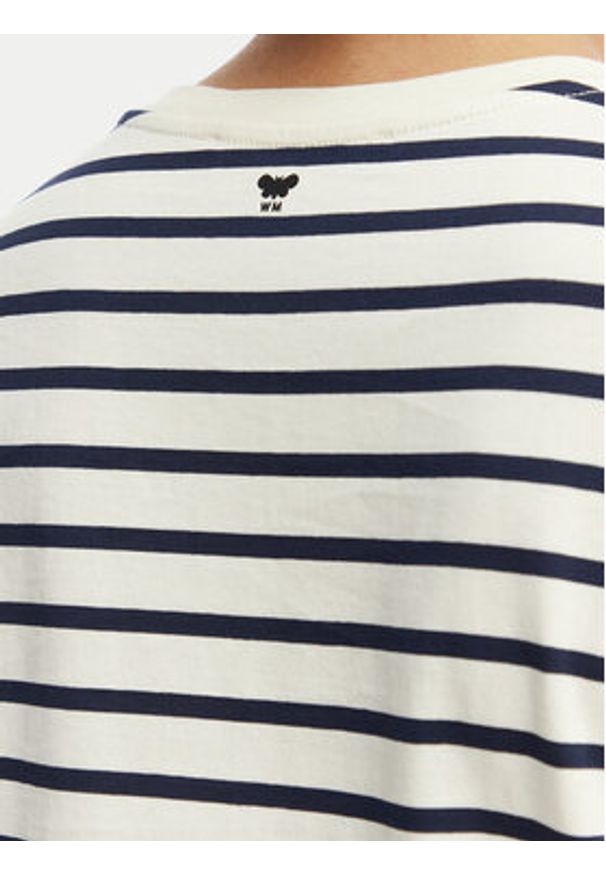 Weekend Max Mara T-Shirt Bora 2615971042 Granatowy Regular Fit. Kolor: niebieski. Materiał: bawełna