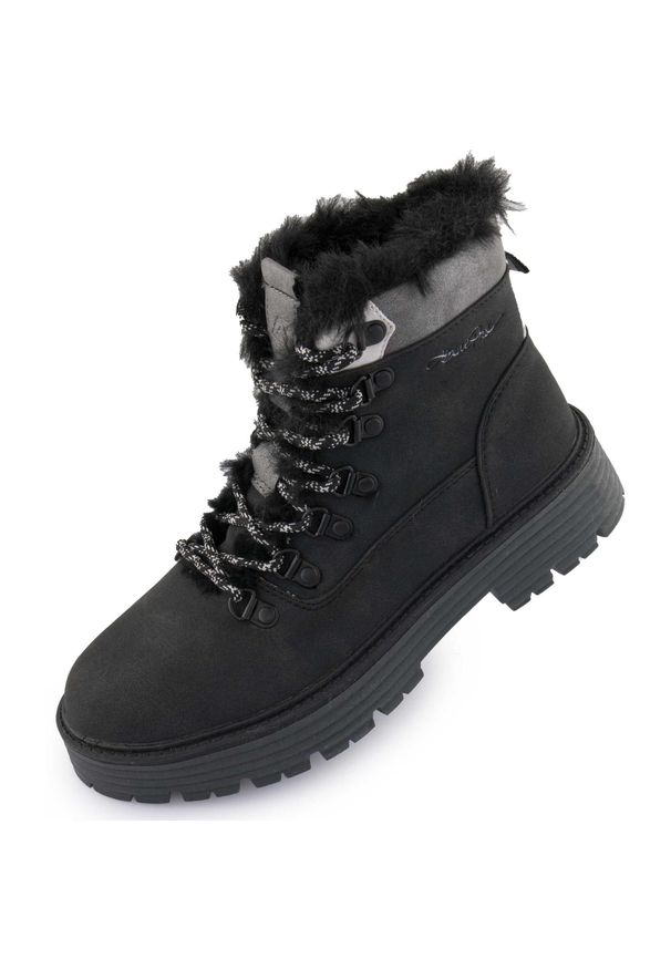 ALPINE PRO - Wodoodporne buty zimowe dla kobiet Alpine Pro Duneta 37 - Komfort i styl. Okazja: na spacer. Kolor: fioletowy. Materiał: syntetyk, materiał. Sezon: zima. Styl: elegancki
