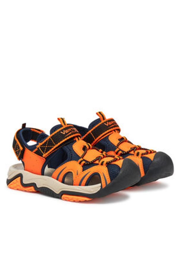 Vertigo Alpes Sandały VALMI Pomarańczowy. Kolor: pomarańczowy. Materiał: materiał