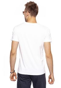 Jack & Jones - JACK & JONES T SHIRT CREW NECK CLOUD DANCER 12116711. Wzór: nadruk. Styl: klasyczny, elegancki