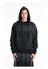 La Haine Inside Us Bluza | 3V M1200 | Mężczyzna | Czarny. Okazja: na co dzień. Typ kołnierza: kaptur. Kolor: czarny. Materiał: bawełna. Styl: casual #4