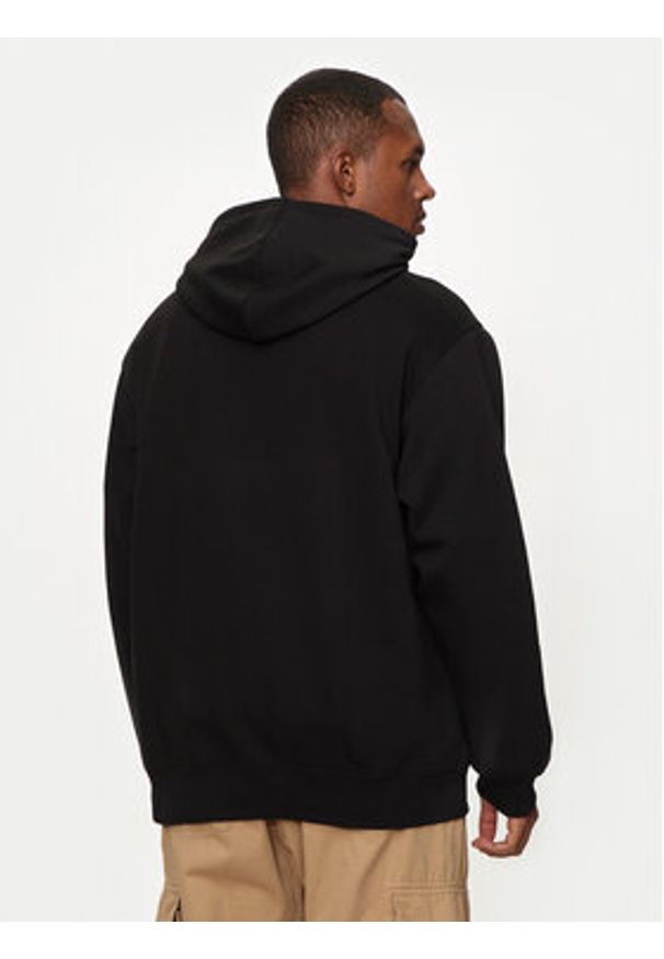 Vans Bluza Rattler VN000HP5 Czarny Loose Fit. Kolor: czarny. Materiał: bawełna, syntetyk