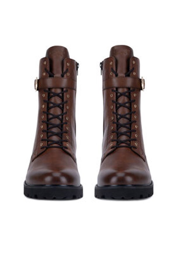 Remonte Trzewiki D8664-25 Brązowy. Kolor: brązowy. Materiał: skóra