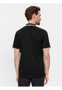 Karl Lagerfeld - KARL LAGERFELD Polo 745080 541200 Czarny Regular Fit. Typ kołnierza: polo. Kolor: czarny. Materiał: bawełna #4