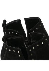 DeeZee Botki WS19233-02 Czarny. Kolor: czarny. Materiał: materiał #2