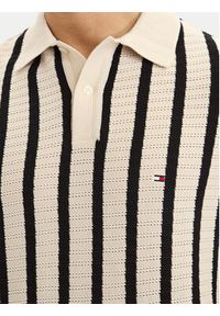TOMMY HILFIGER - Tommy Hilfiger Sweter MW0MW42770 Kremowy Regular Fit. Kolor: kremowy. Materiał: bawełna #2
