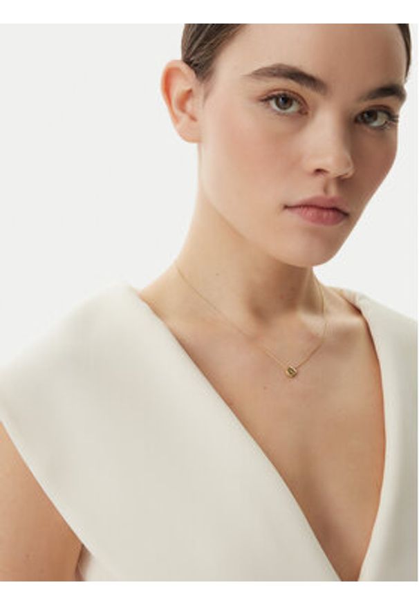 Guess Naszyjnik JUBN06 150JW Złoty. Materiał: metalowe. Kolor: złoty