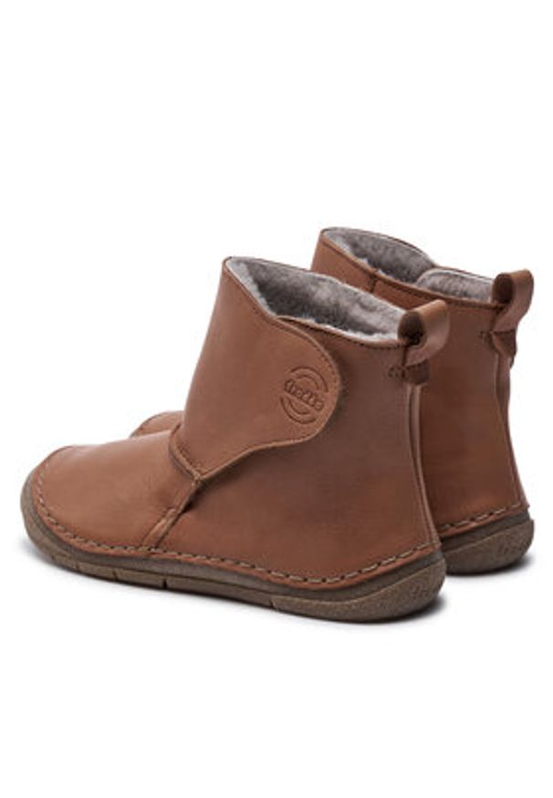 Froddo Kozaki Paix Up Winter Boots G2160082-2 S Brązowy. Kolor: brązowy. Materiał: skóra
