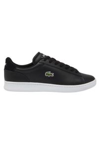 Buty męskie do tenisa Lacoste Carnaby Set black. Kolor: czarny. Sport: tenis #1