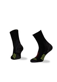 TEKO - Skarpety sportowe z wełny Merino Teko ecoHIKE Medium Full Cushion Hiking 3.0. Kolor: czarny. Materiał: wełna